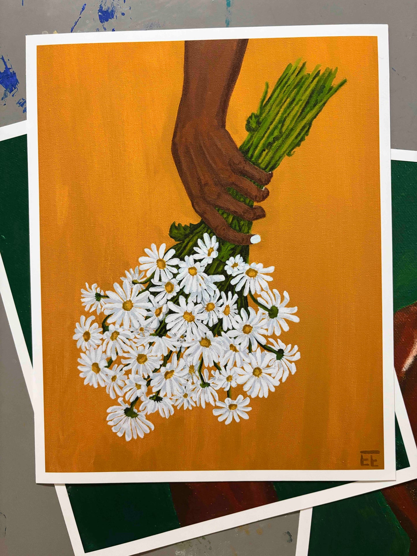 "Don't Drop the Daisies" Fine Art Print