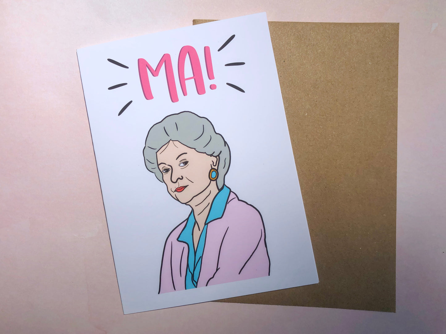 MA! Golden Girls Mother's Day Card