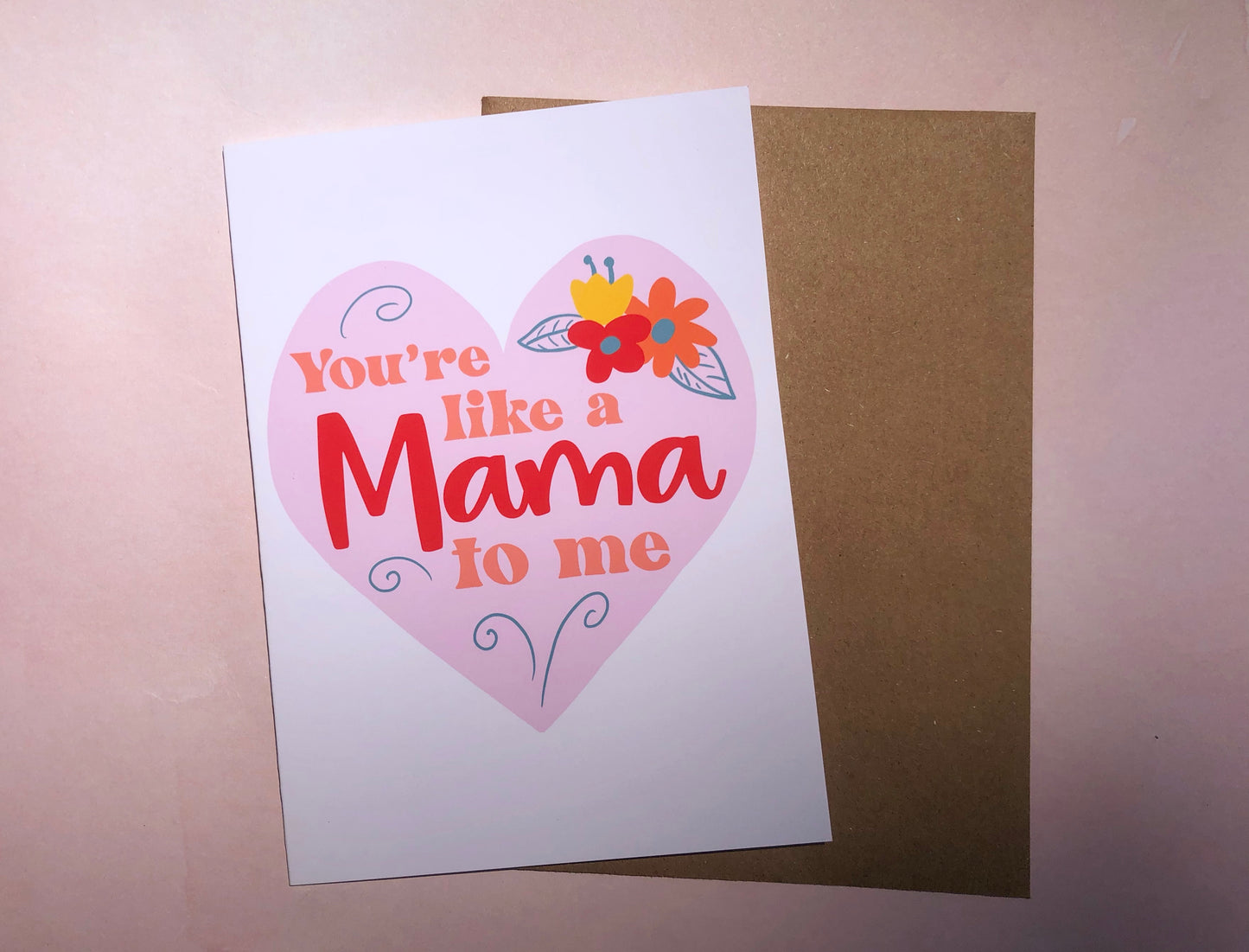 You're Like A Mama To Me Mother's Day Card