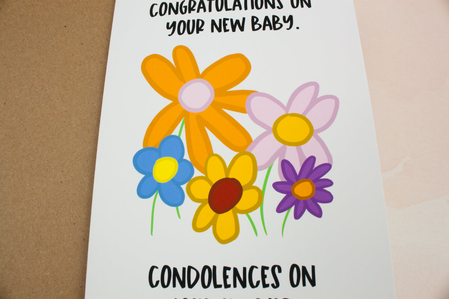 Congratulations on Your New Baby. Condolences on Your Uterus.