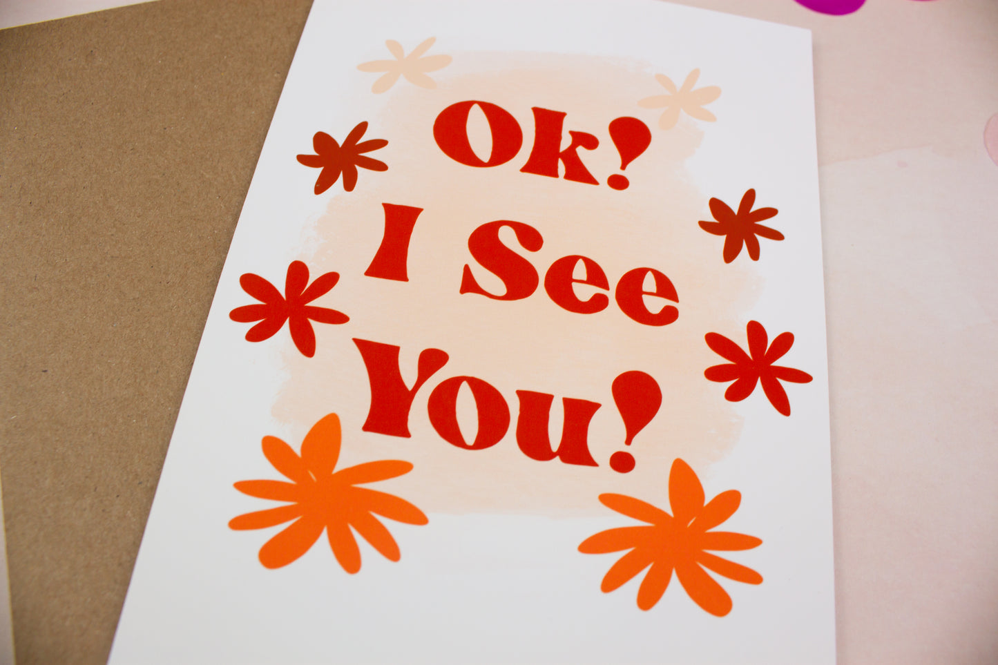OK! I See You! Card