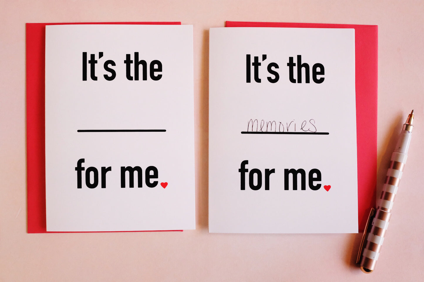 It's the ______ for Me. FIll-In-the-Blank