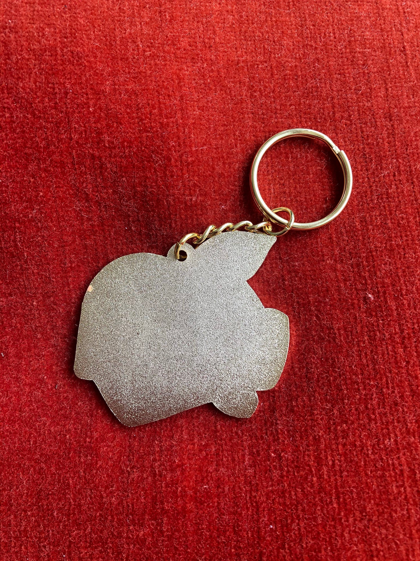 Y’all Peach Keychain