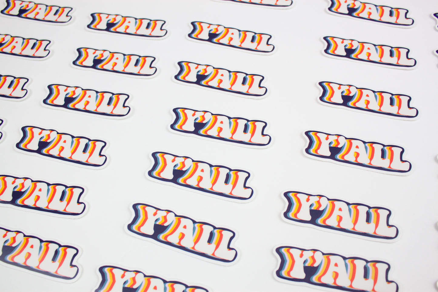 Y'all Sticker