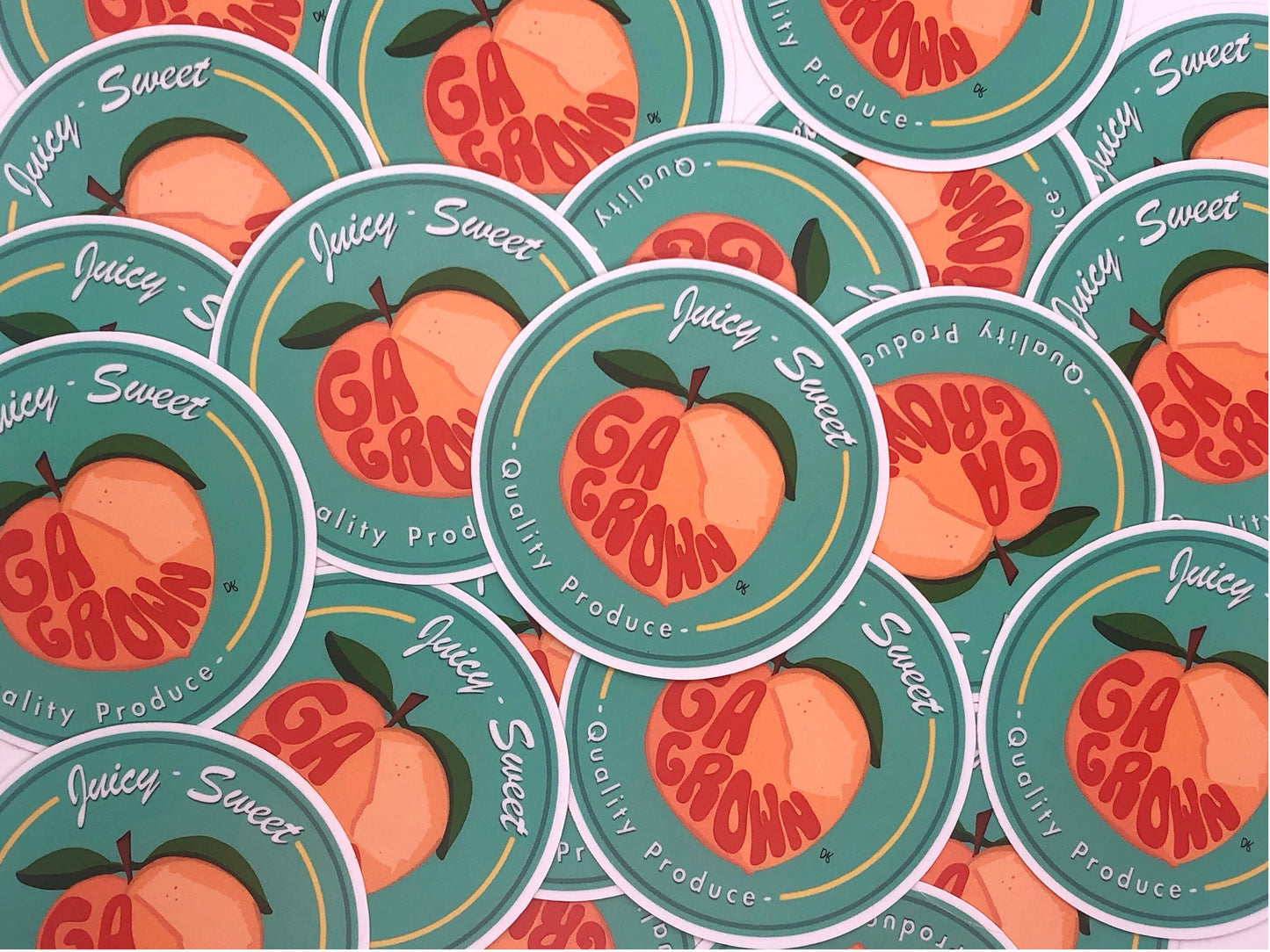 GA Grown sticker