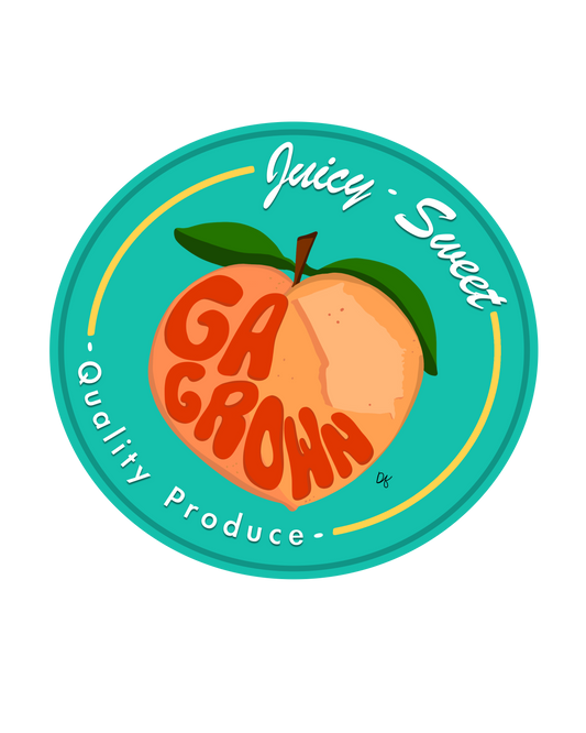 GA Grown sticker