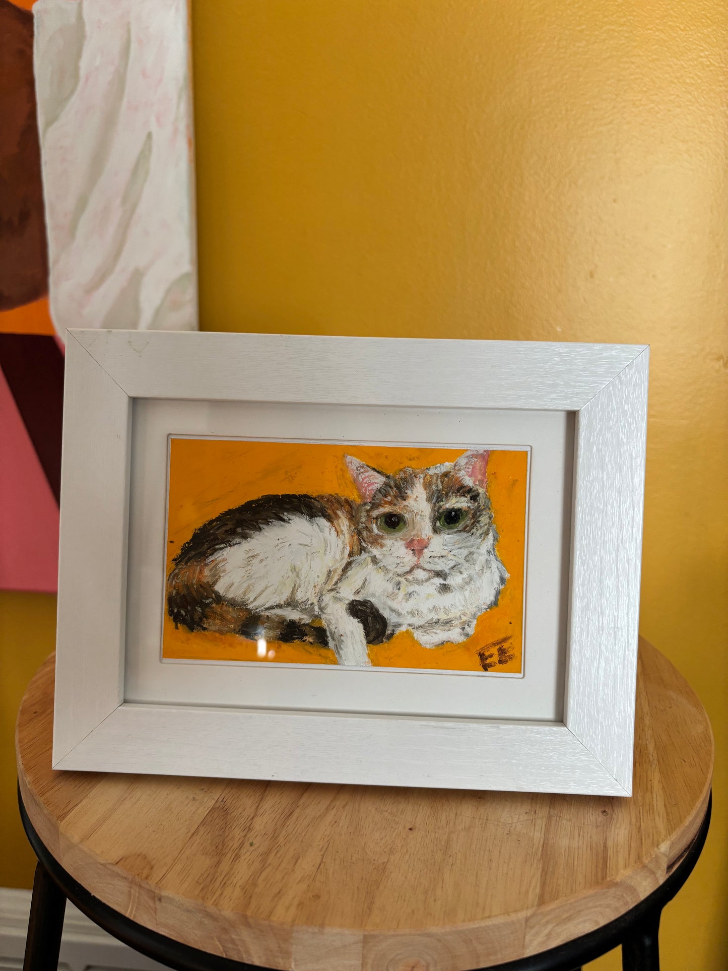 Custom Oil Pastel Pet Portrait