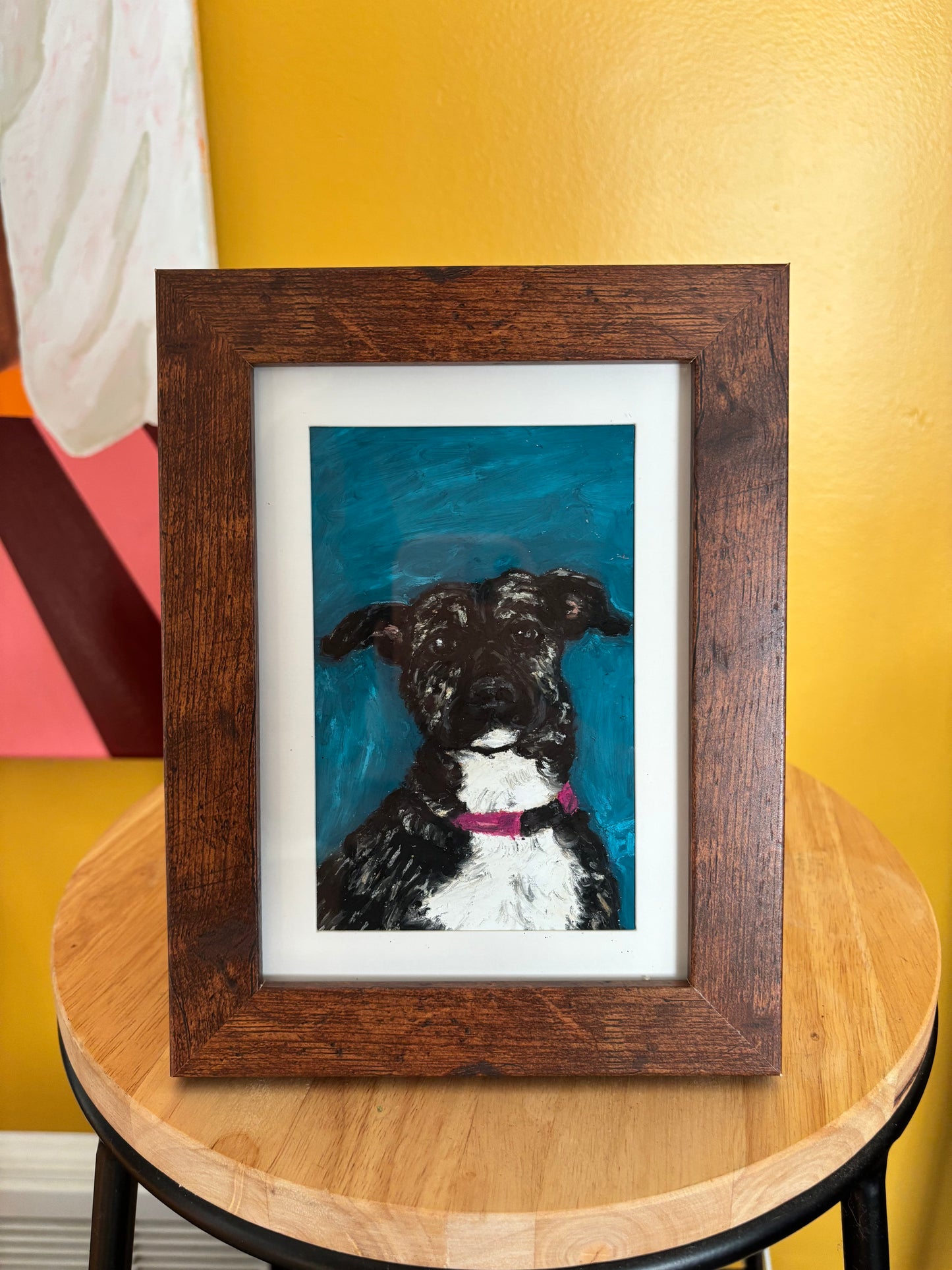 Custom Oil Pastel Pet Portrait
