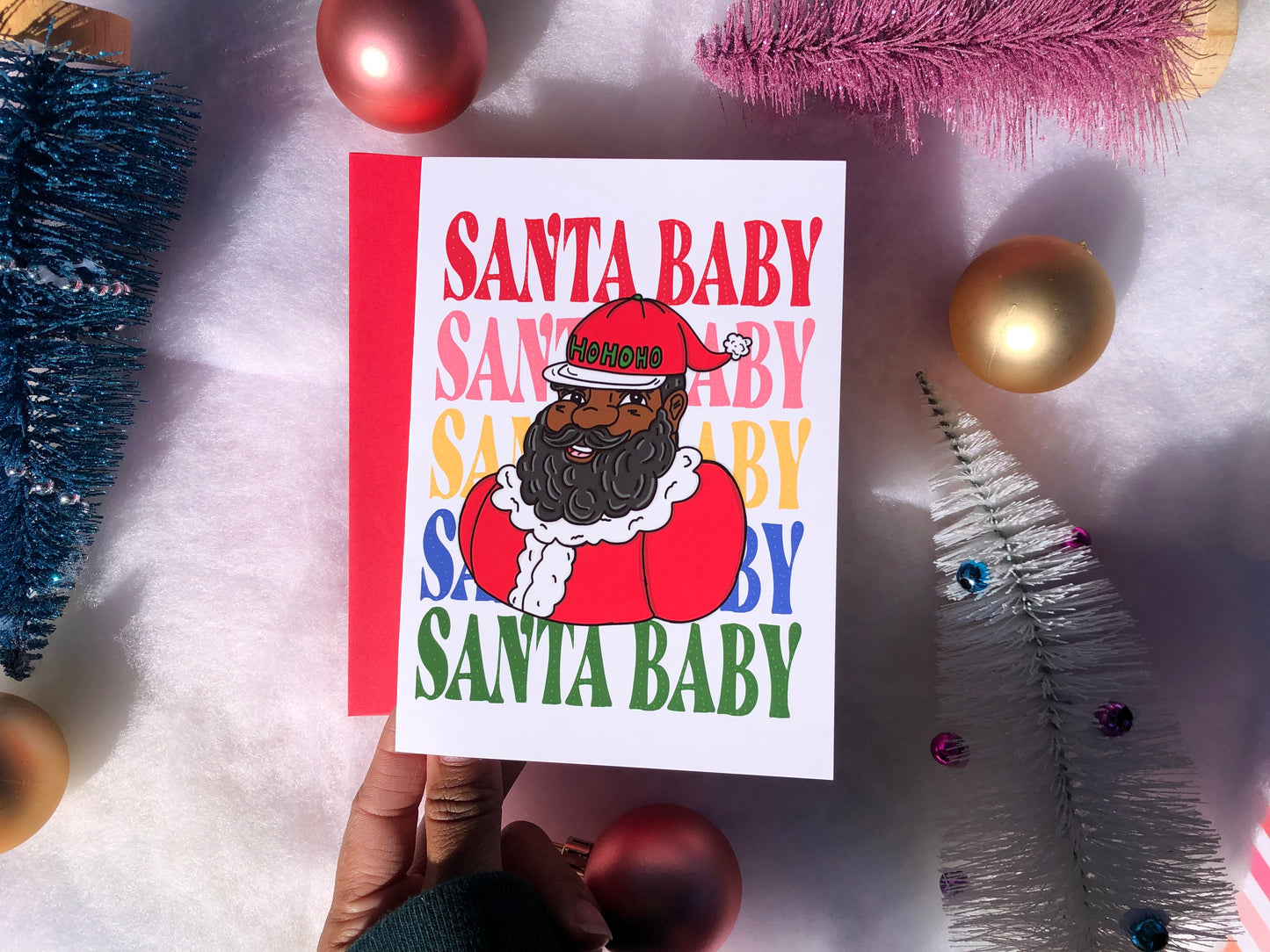 Santa Baby Greeting Card