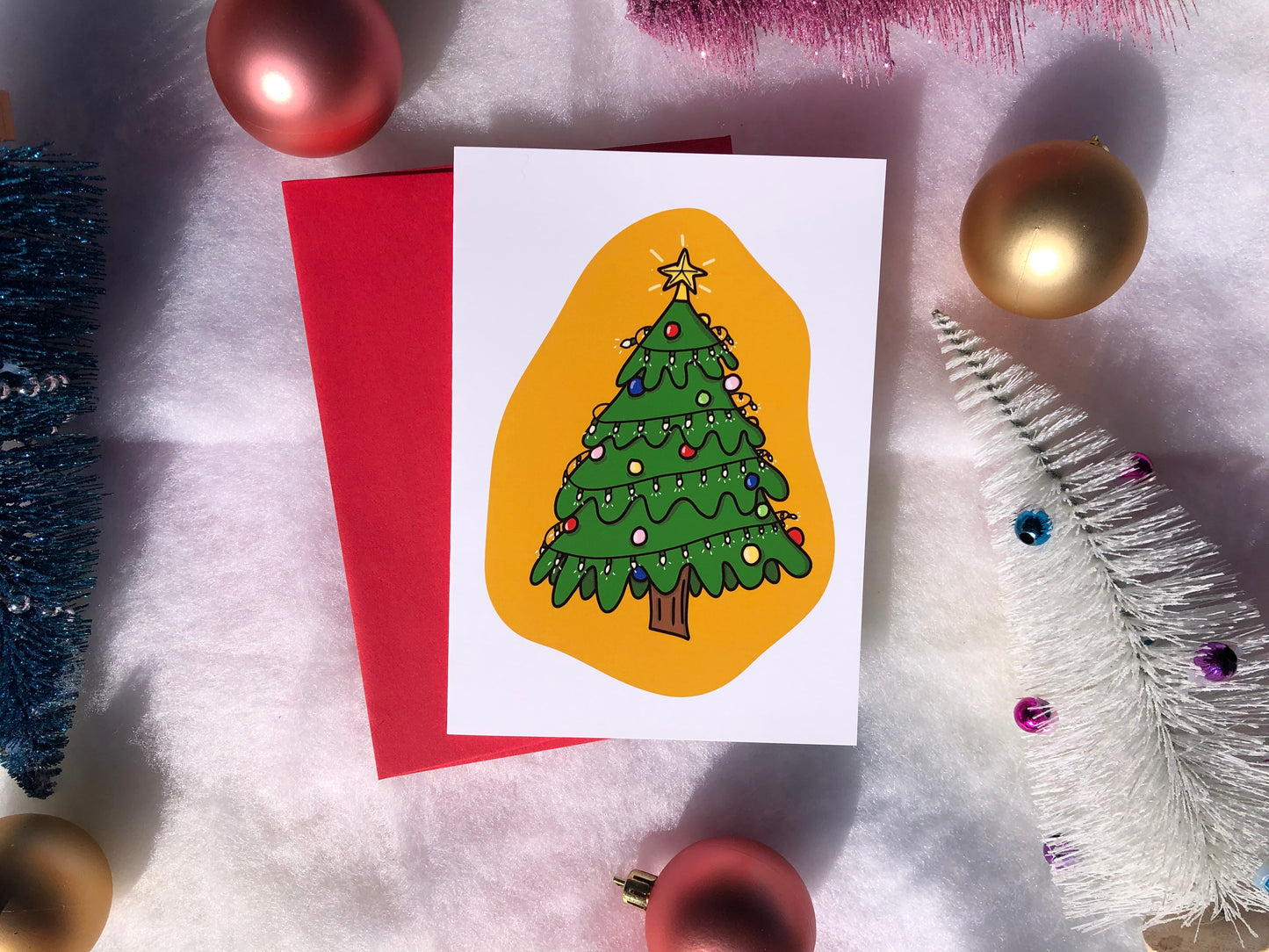 Christmas Tree Greeting Card