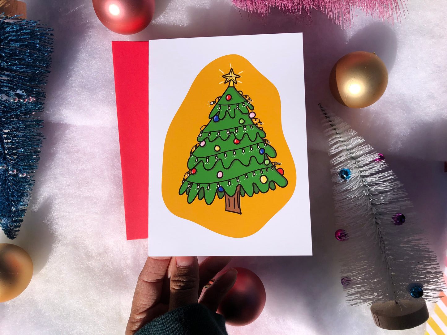 Christmas Tree Greeting Card