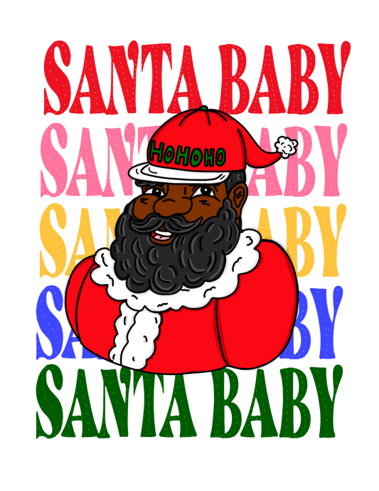 Santa Baby Greeting Card