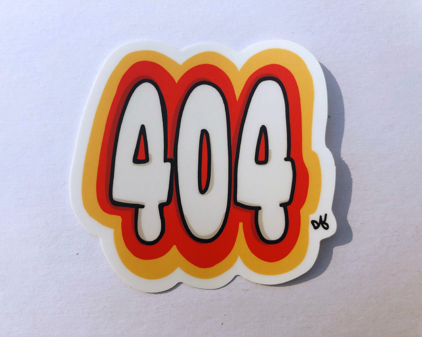 *NEW* 404 Atlanta Area Code Sticker