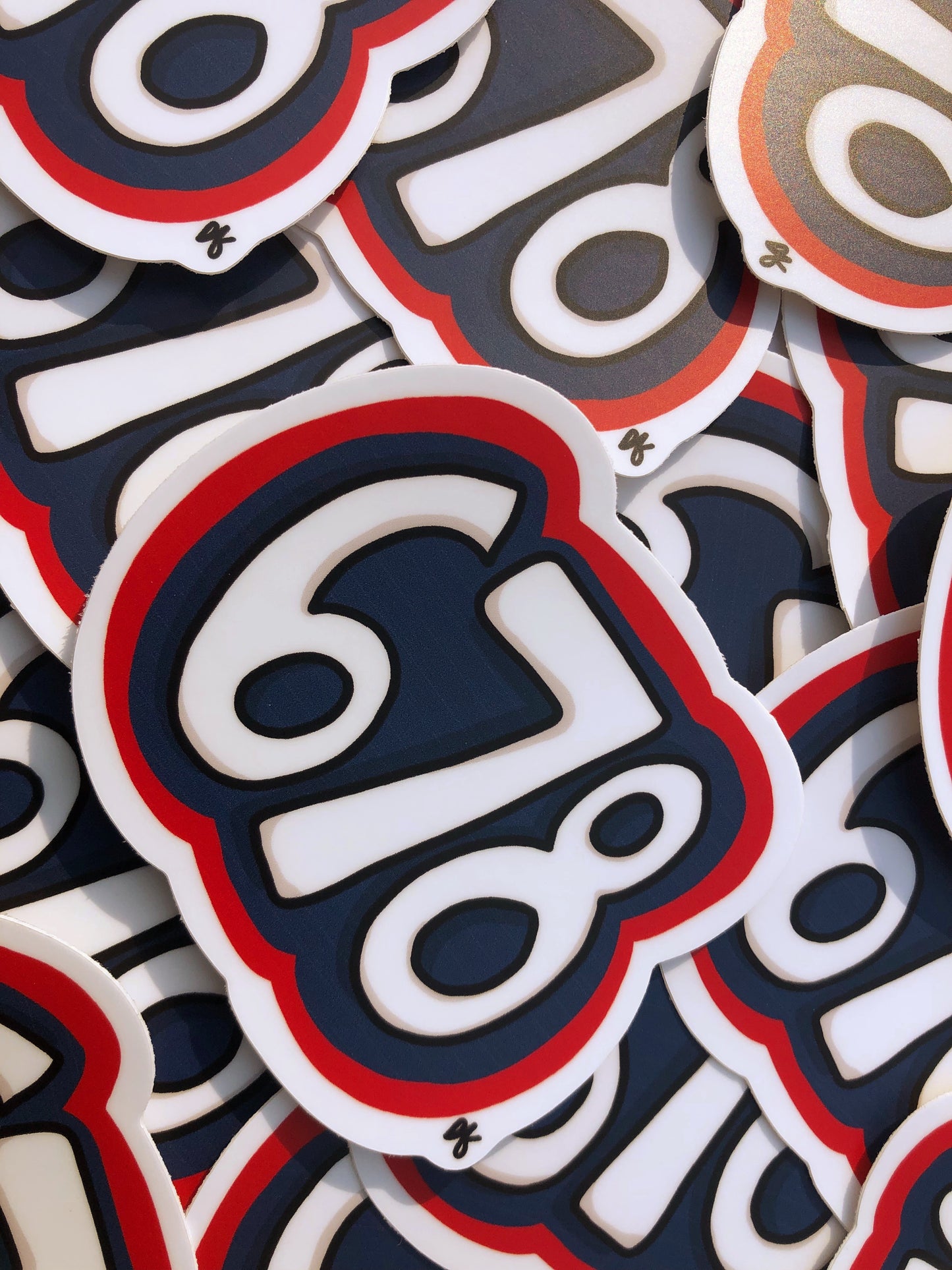 *NEW* 678 Atlanta Area Code Sticker