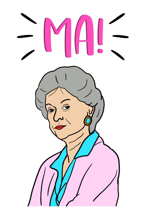 MA! Golden Girls Mother's Day Card