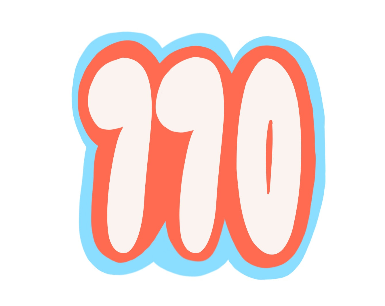 770 Atlanta Area Code Sticker