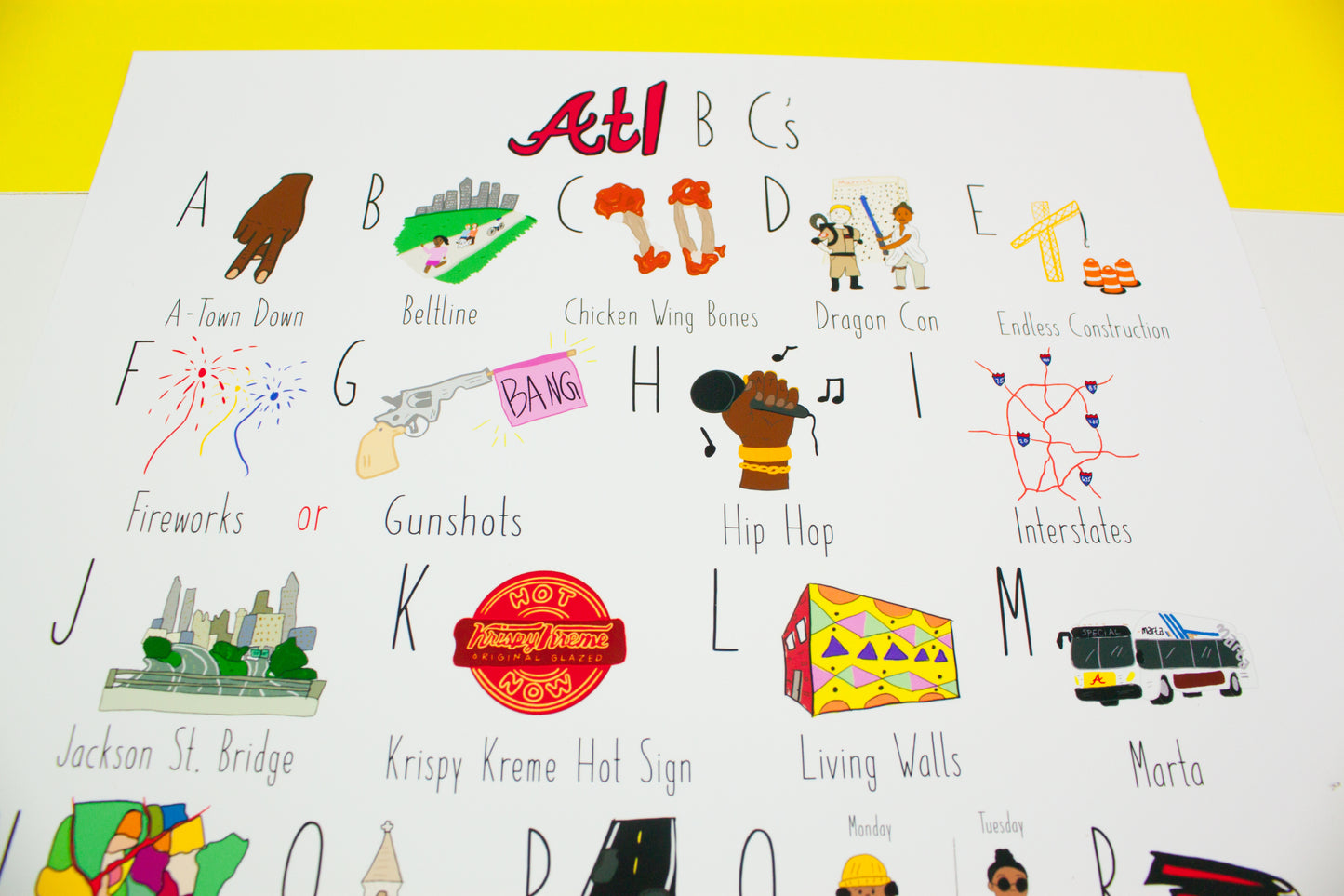 Atl B C's Atlanta Alphabet