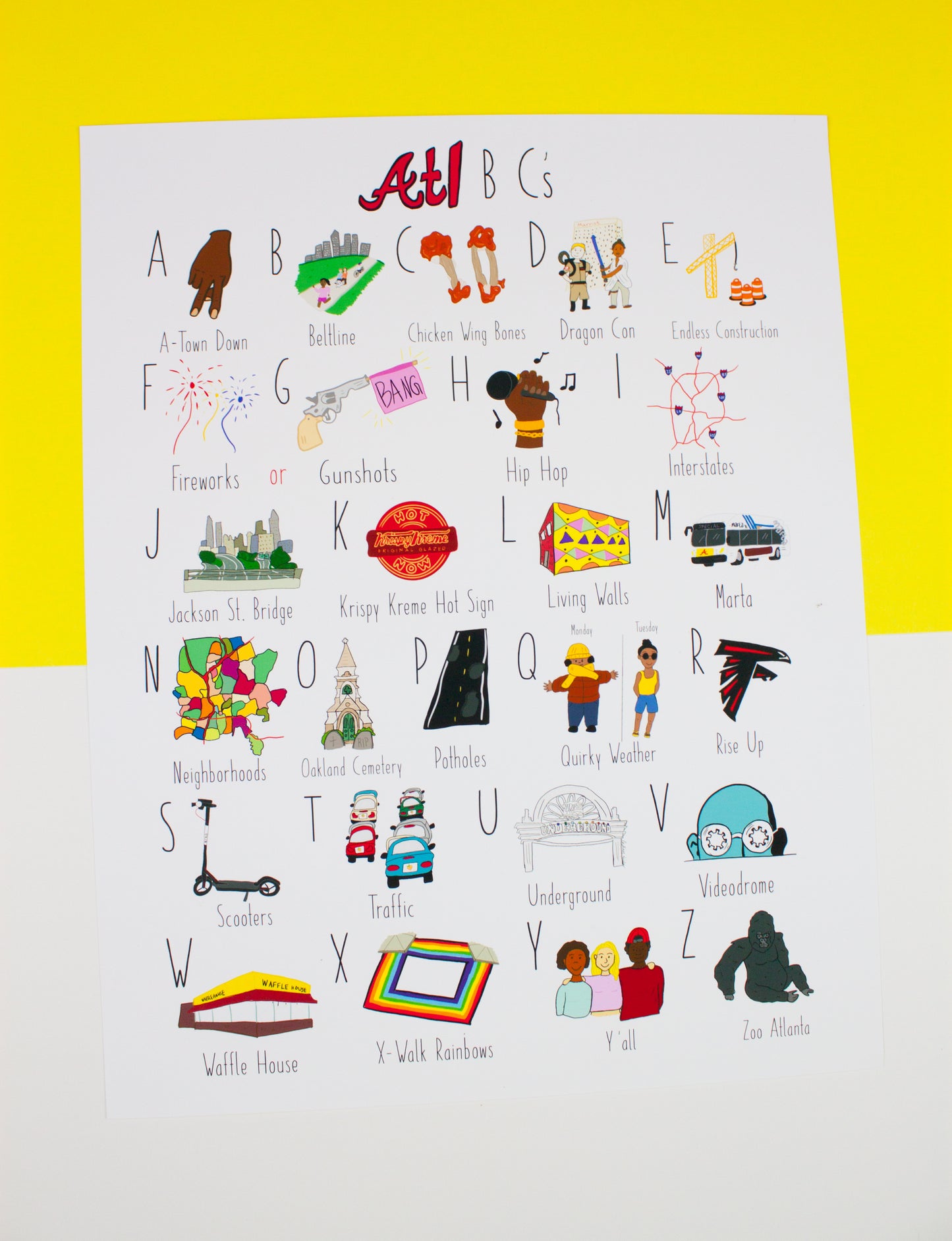 Atl B C's Atlanta Alphabet