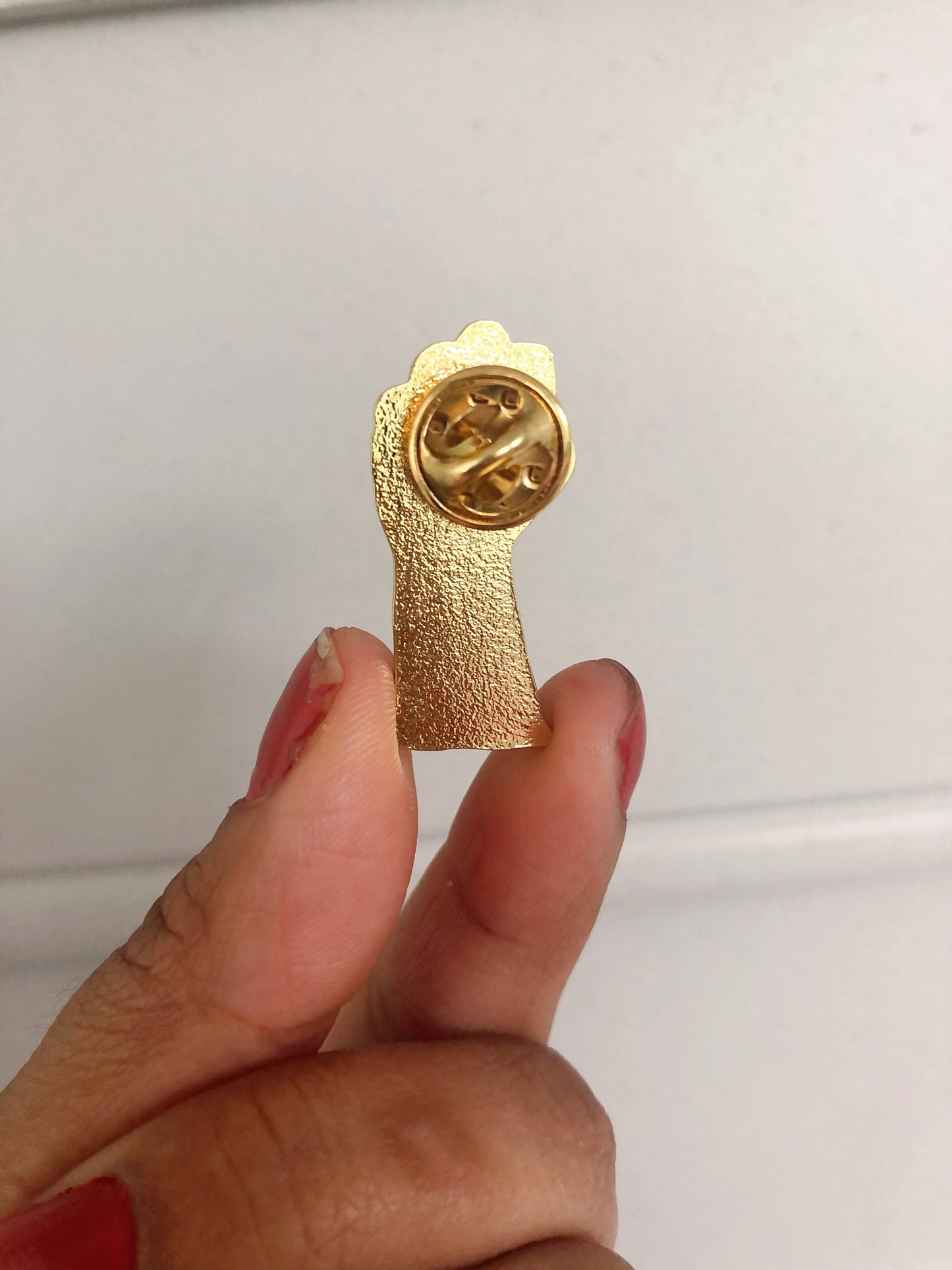 From Justice Grows Peace Enamel Pin
